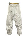 【中古】wonderground/ボトム/--/ナイロン/WHT/無地/右膝下に小さな汚れ有【レディースウェア】