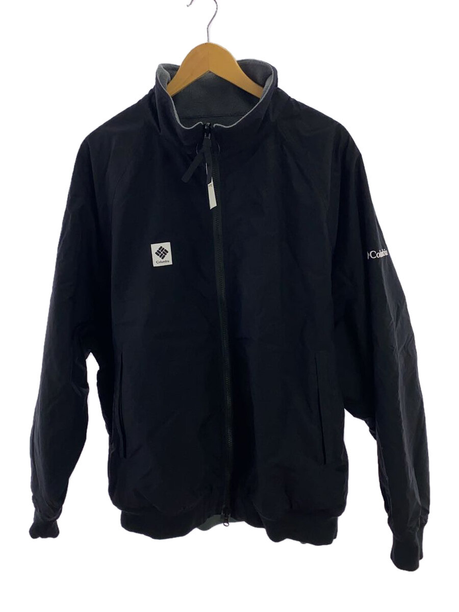 【中古】Columbia◆ジャケット/L/ナイロン/BLK/無地/223 PM0488【メンズウェア】