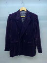【中古】LITTLEBIG◆20AW/VELVET 4B DOUBLE BREASTEDJACKET/テーラードジャケット/LB203-JK03【メンズウェア】