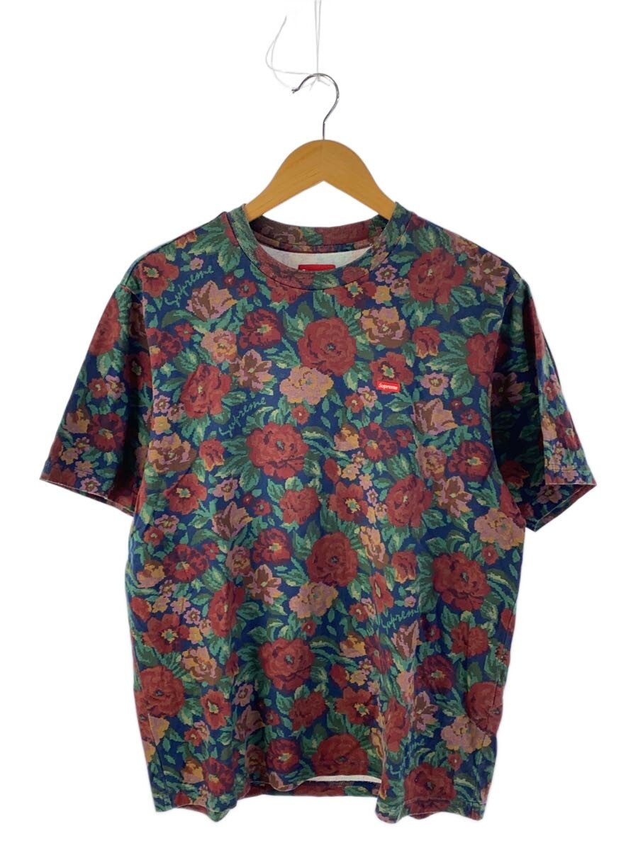 Supreme◆20FW/Small box logo TEE Digi Floral/Tシャツ/S/コットン/花柄