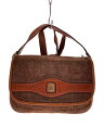 【中古】LANVIN◆ショルダーバッグ/--/BRW【バッグ】