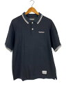 【中古】NEIGHBORHOOD◆24SS/PIQUE LINE POLOSHIRT SS/ポロシャツ/L/コットン/BLK/241YANH-CSM01【メンズウェア】(4)
