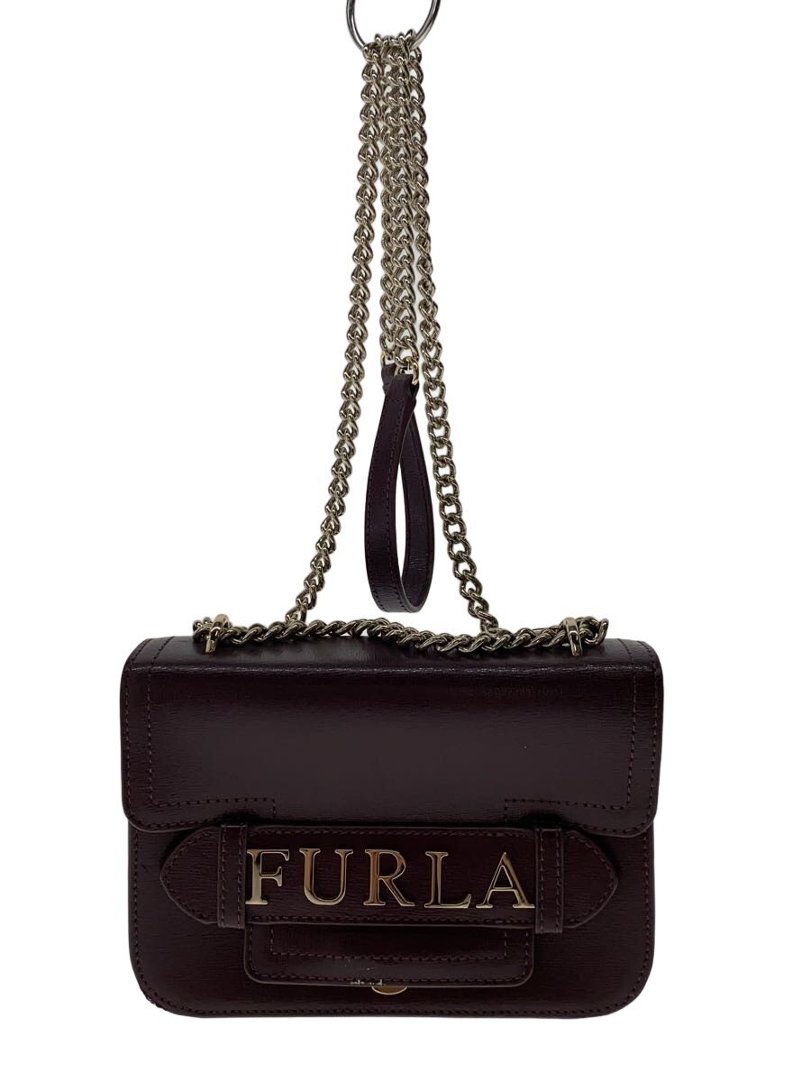 【中古】FURLA◆ショルダーバッグ/レ