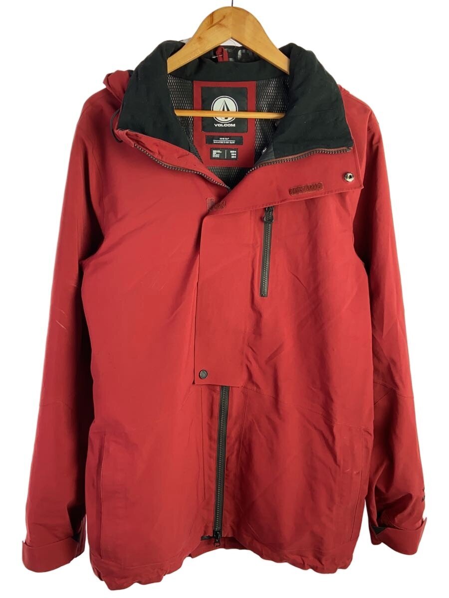 【中古】VOLCOM◆ウェアー/M/レッド/G0652002【スポーツ】