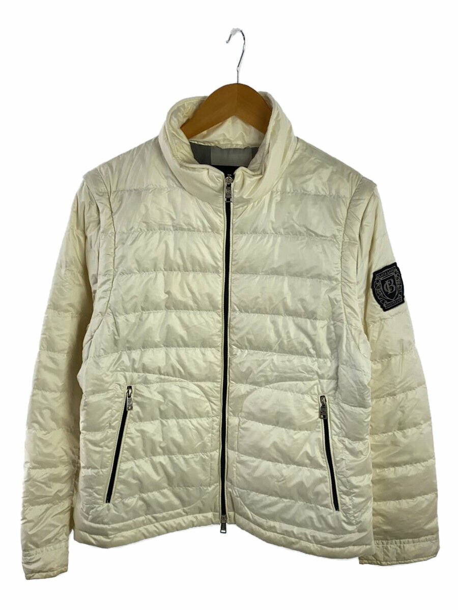 【中古】BLACK LABEL CRESTBRIDGE◆ダウンジャケット/LL/ナイロン/WHT/51F91-293-02【レディースウェア】