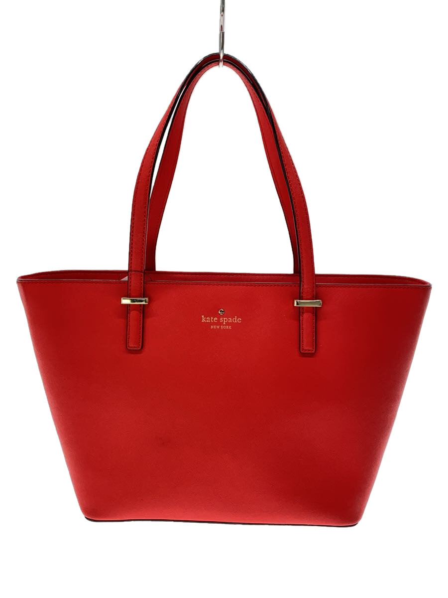 【中古】kate spade new york◆バッグ/レザー/RED/PXRU5318【バッグ】