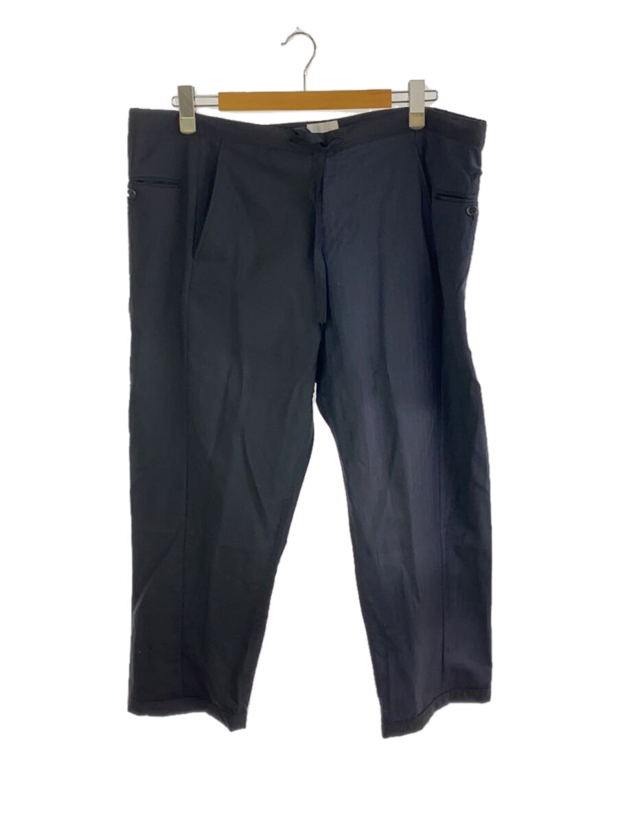 【中古】CHANGES◆REMAKE WOOL TROUSERS/再構築スラックスパンツ/SIZE:FREE/ウール/BLK/無地【メンズウェア】
