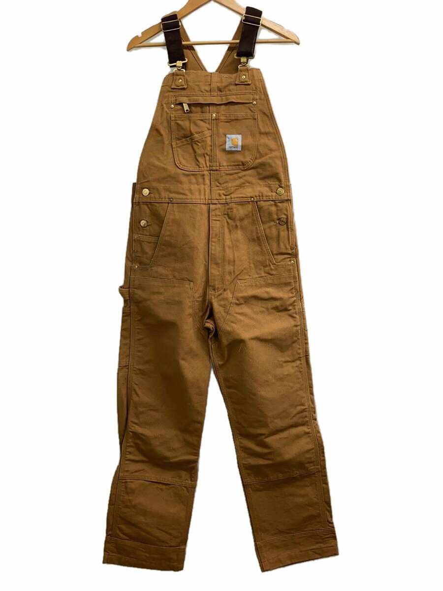 【中古】Carhartt◆オーバーオール/--/コットン/CML【メンズウェア】