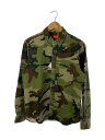【中古】Supreme◆長袖シャツ/M/コットン/KHK/カモフラ【メンズウェア】(4)