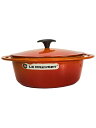 【中古】LE CREUSET◆鍋/ORN/オーバル25【キッチン用品】