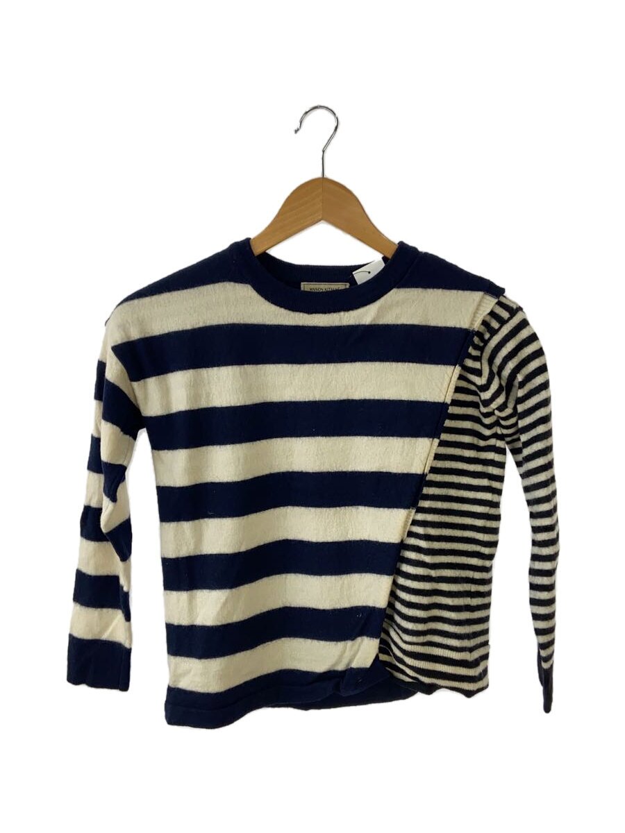 【ブランド】MAISON KITSUNE 【ブランドカナ】メゾンキツネ 【型番】 【程度】B 【サイズ】XS 【メインカラー】ネイビー 【素材・生地】ウール 【キーワード】　　 2025/03/15 セカンドストリート八幡店【3601】【中古】MAISON KITSUNE◆ニット・セーター(薄手)/XS/ウール ブランド MAISON KITSUNE 型番 カラー ネイビー 柄 ボーダー 素材・生地 ウール>色・素材について サイズ XS>サイズ表示について 実寸 【カットソー】 身幅：42 / 着丈：46.5 / ゆき：66.5 【その他】 その他サイズ：/ 商品は　セカンドストリート八幡店の店頭にて販売しております。商品に関するお問合わせは、お電話(TEL:075-972-2620)にて、問合わせ番号：2336014095731をお伝えください。 配送方法やお支払い方法に関するお問い合わせは、サポートセンターまでご連絡をお願いします。 ※お電話の対応は営業時間内のみとなります。お問い合わせフォームでお問い合わせの際はご注文番号をご記入下さい