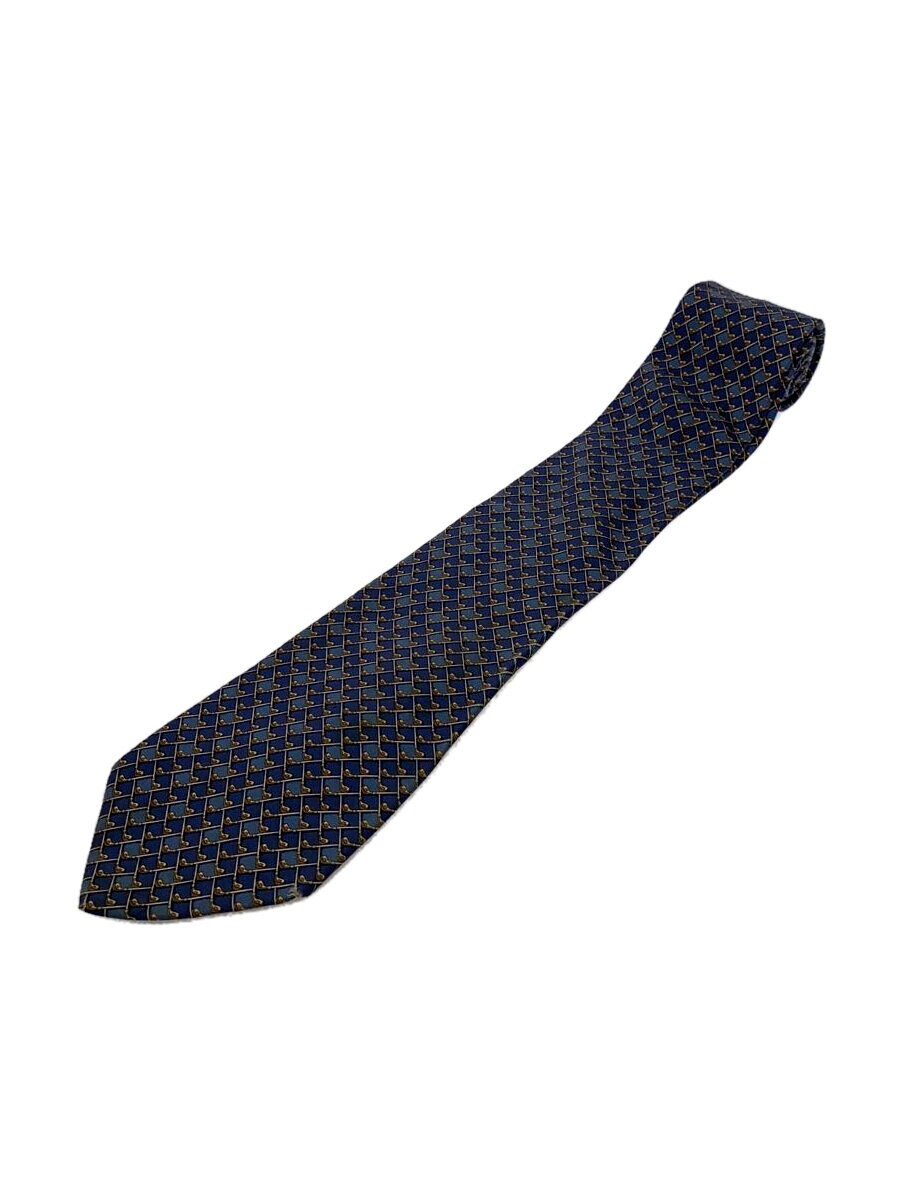 【中古】Salvatore Ferragamo◆ネクタイ/シルク/メンズ【服飾雑貨他】