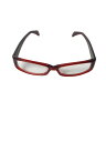 【中古】Alexander McQueen◆メガネ/プラスチック/RED/CLR/レディース/AMQ-5007J【服飾雑貨他】(4)