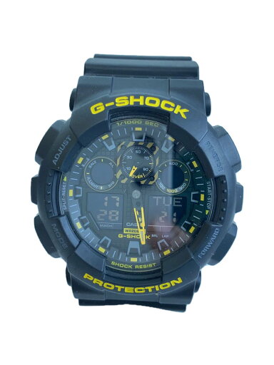 【中古】CASIO◆カシオ/クォーツ腕時計/デジアナ/BLK/BLK/GA-100CY【服飾雑貨他】 【中古】CASIO◆カシオ/クォーツ腕時計/デジアナ/BLK/BLK/GA-100CY【服飾雑貨他】