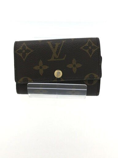 【中古】LOUIS VUITTON◆ミュルティクレ6_モノグラム_BRW/レザー/BRW/レディース【服飾雑貨他】 【中古】LOUIS VUITTON◆ミュルティクレ6_モノグラム_BRW/レザー/BRW/レディース【服飾雑貨他】