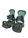 【中古】salomon◆スノーボードバインディング/M/GRN【スポーツ】