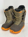 【中古】BURTON◆MOTO-ASIASN FIT/スノーボードブーツ/27.5cm/クイックレーシング/BRW【スポーツ】