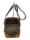 【中古】LOUIS VUITTON◆アマゾン_モノグラム・キャンバス_BRW/PVC/BRW【バッグ】