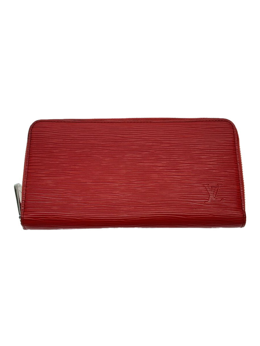 【中古】LOUIS VUITTON◆ジッピー・ウォレット_エピ_RED/レザー/RED/レディース【服飾雑貨他】
