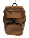 【中古】MICHAEL KORS◆リュック/レザー/CML/無地/37F1LCOB6S//【バッグ】