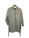 【中古】DIESEL◆ジップパーカー/--/コットン/WHT/無地/レディース【メンズウェア】