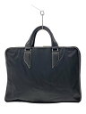 【中古】STEFANOMANO◆ブリーフケース/--/BLK//【バッグ】