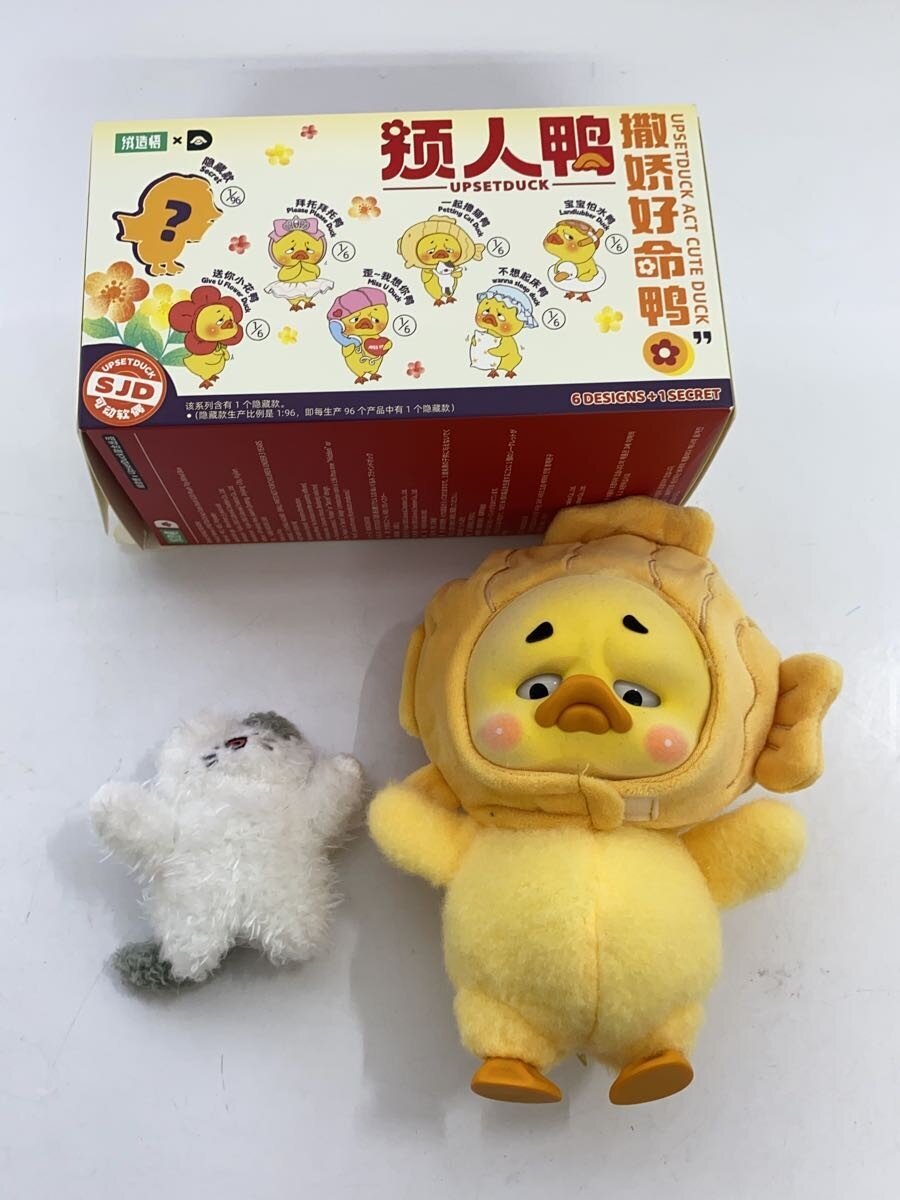 [Used] UPSETDUCK/Upset Duck/Petting Cat Duck/Figure [Hobby]