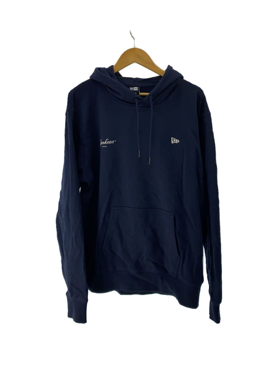 【中古】NEW ERA◆パーカー/XL/コットン/NVY/無地【メンズウェア】