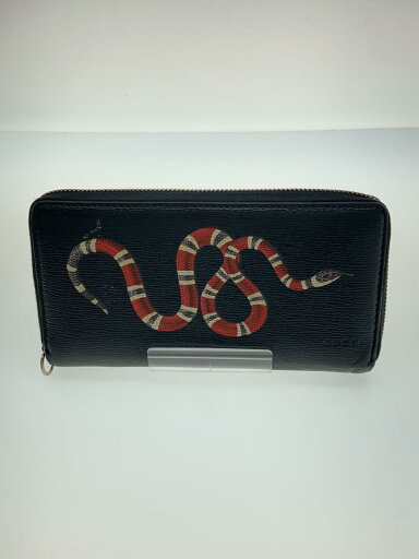 【中古】GUCCI◆スレ/剥げ有/ファスナー持ち手レザー欠品/長財布/レザー/BLK/メンズ/グッチ【服飾雑貨他】 【中古】GUCCI◆スレ/剥げ有/ファスナー持ち手レザー欠品/長財布/レザー/BLK/メンズ/グッチ【服飾雑貨他】