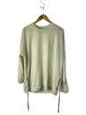 【中古】Stampd◆ダメージ加工サイドジップスウェット/S/コットン/CRM【メンズウェア】