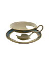 【中古】WEDGWOOD◆ティーカップ&ソーサー/WHT【キッチン用品】