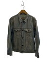 【中古】OFF-WHITE◆Gジャン/M/コットン/BLU【メンズウェア】(4)