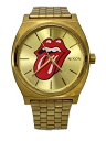 【中古】NIXON◆クォーツ腕時計/アナログ/ステンレス/GLD/GLD【服飾雑貨他】