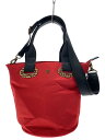 【中古】ANNA SUI◆トートバッグ/--/RED