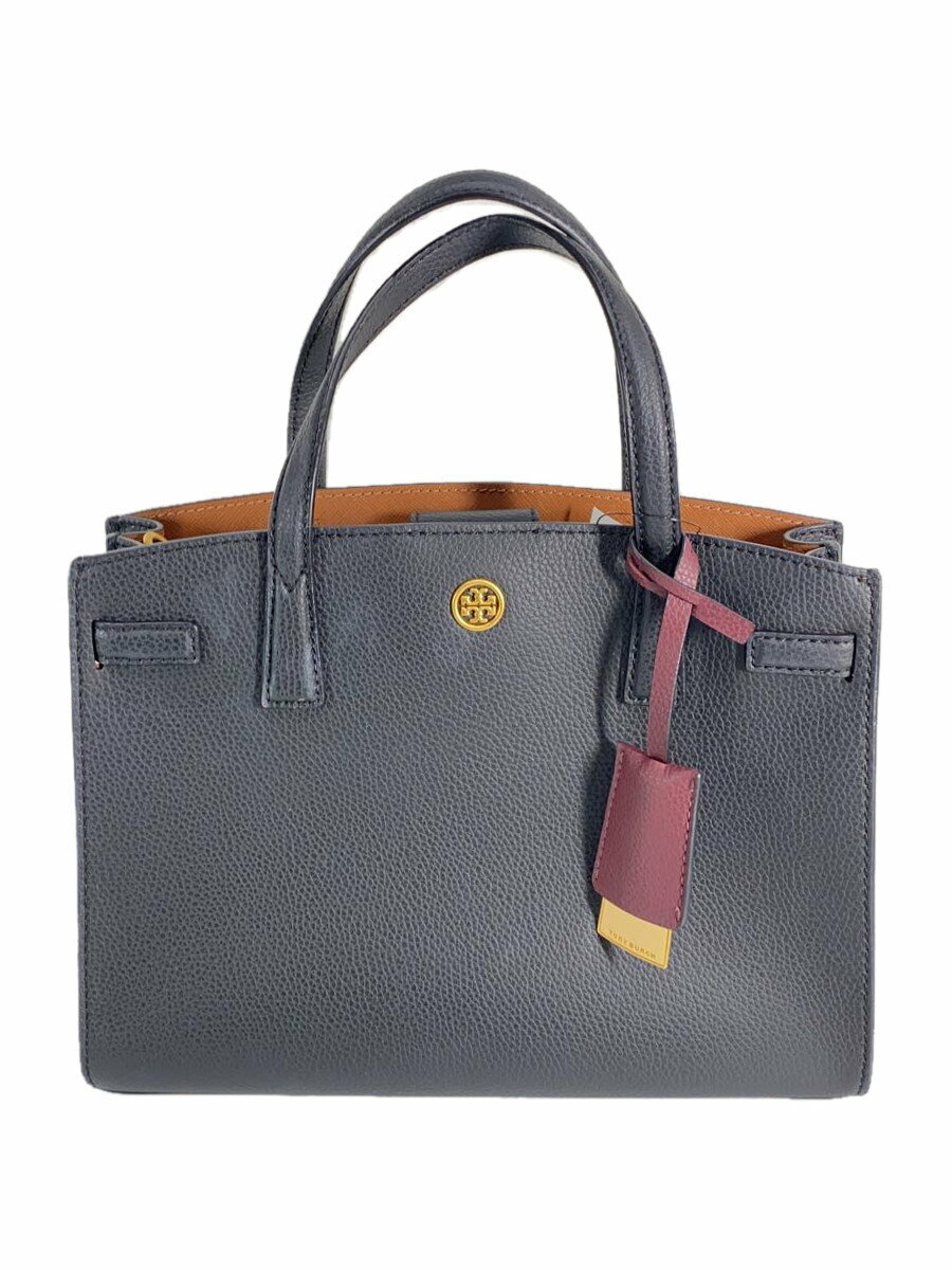 【中古】TORY BURCH◆ハンドバッグ/牛革/BLK/143194 244【バッグ】
