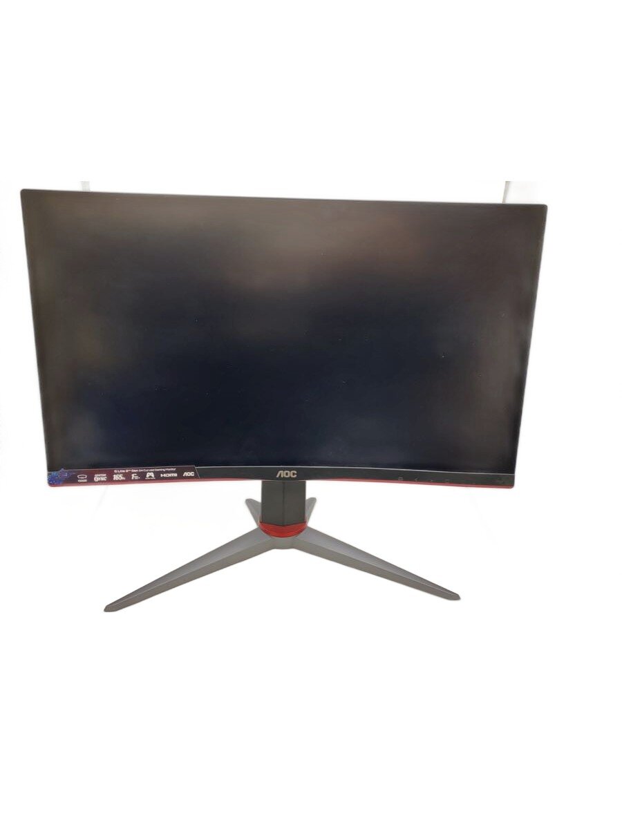 【中古】AOC◆PCモニター・液晶ディスプレイ C24G2/11/24インチ/ワイド型【パソコン】