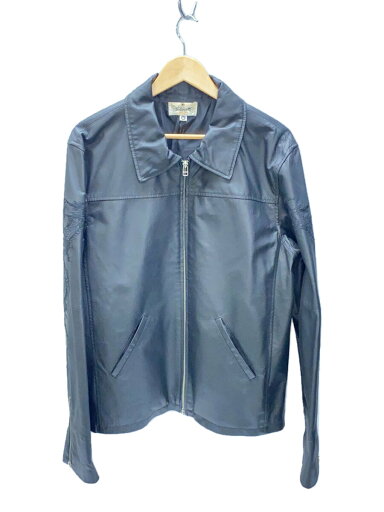 【中古】絡繰魂◆レザージャケット・ブルゾン/XL/豚革/BLK/203650【メンズウェア】 【中古】絡繰魂◆レザージャケット・ブルゾン/XL/豚革/BLK/203650【メンズウェア】
