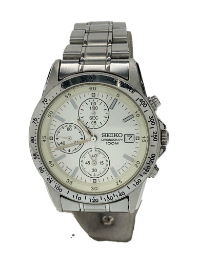 【中古】SEIKO◆クォーツ腕時計/アナログ/ステンレス/SLV/SLV【服飾雑貨他】 【中古】SEIKO◆クォーツ腕時計/アナログ/ステンレス/SLV/SLV【服飾雑貨他】