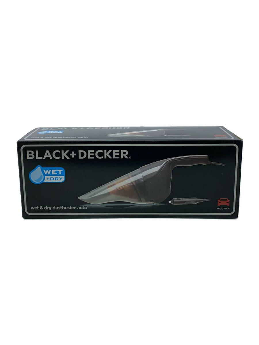 【中古】BLACK+DECKER◆掃除機 Wet&Dryダストバスターオート WD1210AV【家電・ビジュアル・オーディオ】