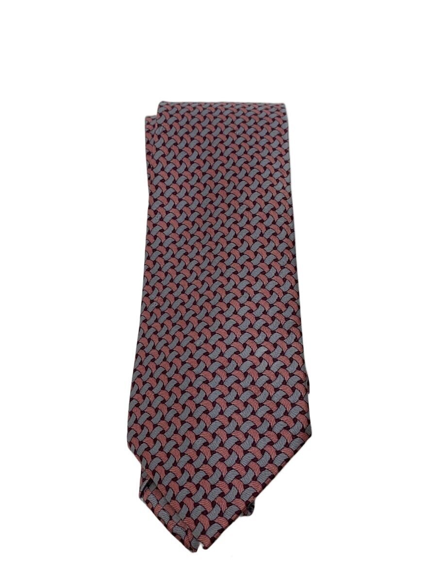 LOUIS VUITTON - 【中古】LOUIS VUITTON◆ネクタイ/シルク/PNK/総柄/メンズ【服飾雑貨他】