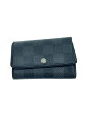 【中古】LOUIS VUITTON◆ミュルティクレ6_ダミエ・グラフィット_BLK/レザー/BLK/メンズ【服飾雑貨他】(4)