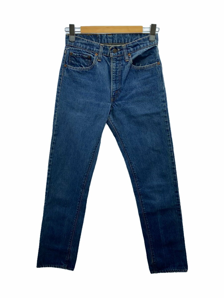 【中古】Levi’s◆ボトム/29/デニム/IDG/無地/505-0217/66後期/ボタン裏5【メンズウェア】