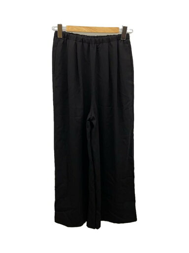 【中古】ENFOLD◆ワイドパンツ/38/ポリエステル/BLK/300GA631-0040【レディースウェア】 【中古】ENFOLD◆ワイドパンツ/38/ポリエステル/BLK/300GA631-0040【レディースウェア】