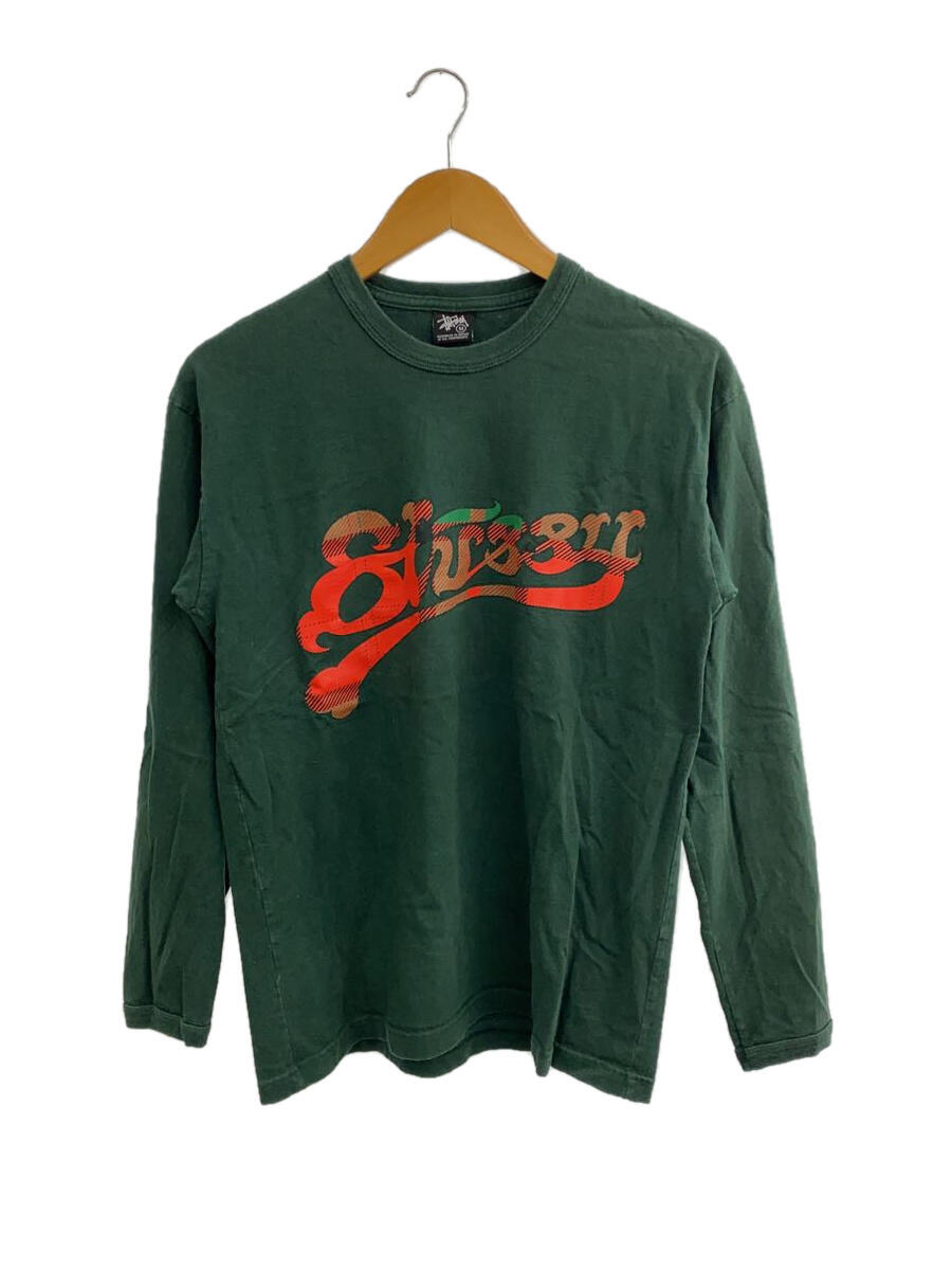 【中古】STUSSY◆長袖Tシャツ/M/コッ