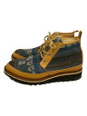 【中古】WHITE MOUNTAINEERING◆ブーツ/27cm/BEG/wm1373801/Jaquard Pattern Shark Sole Desert【シューズ】(4)