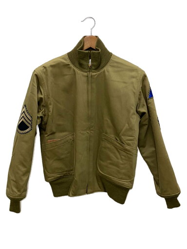 【中古】Buzz Rickson’s◆フライトジャケット/36/コットン/KHK/無地/BR13061/BR13113【メンズウェア】 【中古】Buzz Rickson’s◆フライトジャケット/36/コットン/KHK/無地/BR13061/BR13113【メンズウェア】