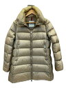 【中古】MONCLER◆ダウンジャケット/1/ポリエステル/BEG/無地/A20934696349【レディースウェア】(4)