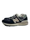 【中古】NEW BALANCE◆シューズ/24.5cm/BLK/U574LGFB【シューズ】(4)
