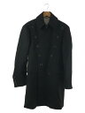 【中古】PRETTY GREEN◆×THE BEATLES/RACCOON JACKET/4/ウール/BLK/A8GMU15440083【メンズウェア】