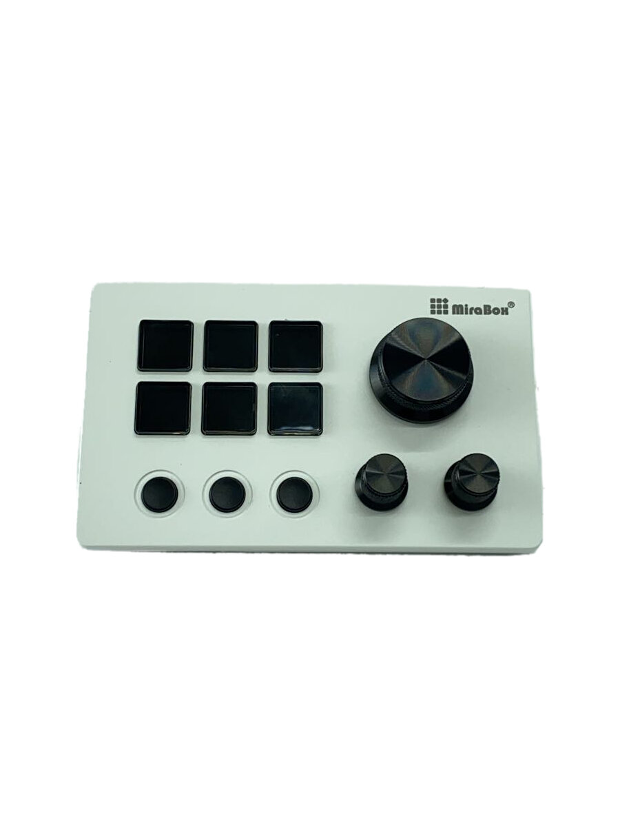 【中古】mirabox デスクトップコントローラー stream dock N3 ショートカットキー【パソコン】